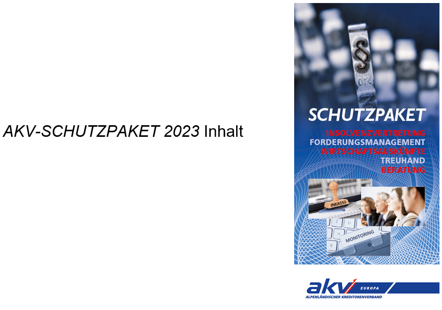 Schutzpaket Inhalt 2023